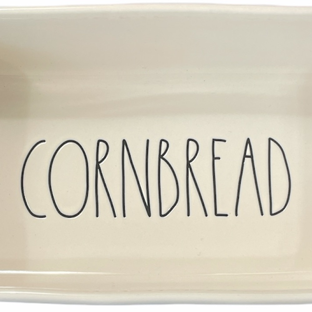 NEW Rae Dunn CORNBREAD Loaf Baking Pan - Picture 2 of 4